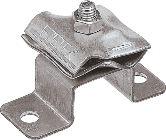 Держатель-зажим соединительный круглого проводника 8-10 мм, оцинк. | 91074 Ezetek