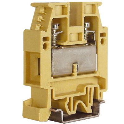 Клемма винтовая 16мм.кв. бежевая термостойкая CBD.16 - ZCB510 ДКС