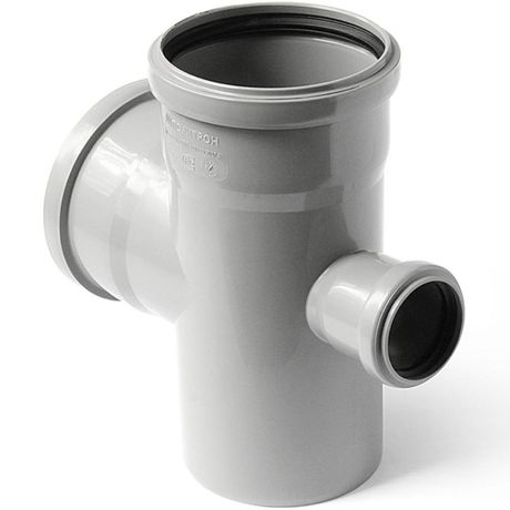 Крестовина одноплоскостная (Полипропилен) 110x110x 50/87,5 - 801587P PRO AQUA