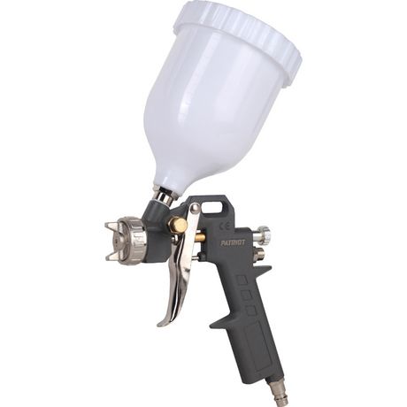 Пневмокраскораспылитель LV 162А в/б 0.6л сопло 1.5мм 141-200л/мин быстросъем. 1/4дюйм PATRIOT 830901005