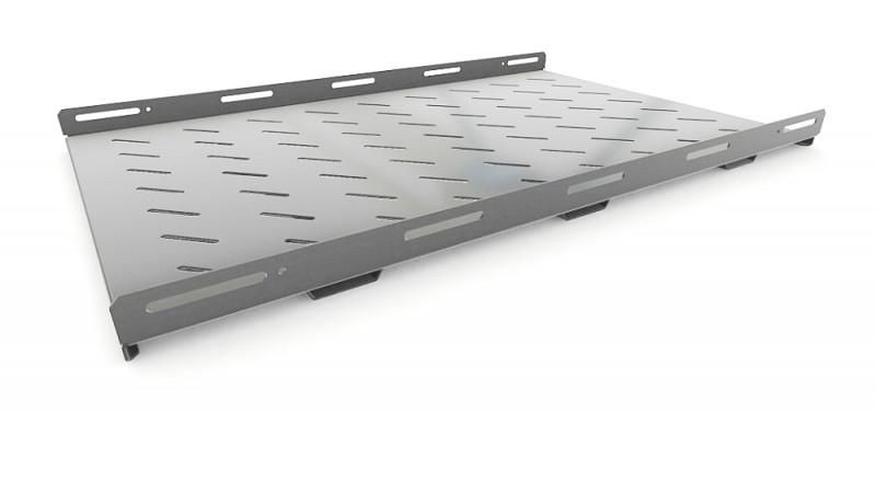 Полка стационарная Г=850мм нагр. до 100кг TSH3H-850-RAL7035 усилен. с боков. крепл. для шкафов TTB TTR 485х850мм RAL 7035 сер. Hyperline 451896