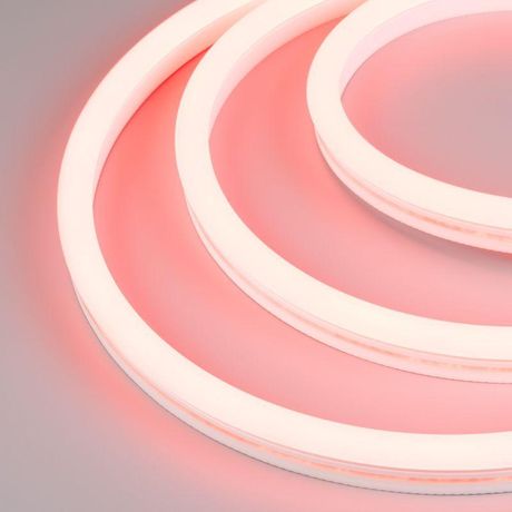 Лента светодиодная герметичная WAVE-SIDE-A120-12x25mm 230V Red (12 W/m, IP67, 50m, wire x2) (ARL, Грибовидная форма) - 051942 Arlight