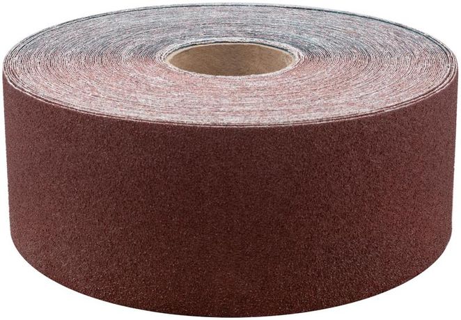 Бумага нажд.в рулонах, на тканевой основе, ал.-окс. Профи, 115 мм х 50 м (Р 40) - 38072 РОС