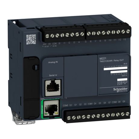 КОМПАКТНЫЙ БАЗОВЫЙ БЛОК M221-24IO РЕЛЕ E | TM221CE24R Schneider Electric