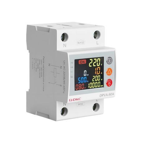 Реле напряжения с контролем тока на 32 А - DPVA-32A ДКС DKC (ДКС) арт. DPVA-32A