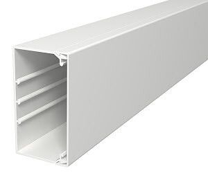 Кабельный канал WDK 60x110x2000 мм (ПВХ,светло-серый) (WDK60110LGR) | 6027121 OBO Bettermann