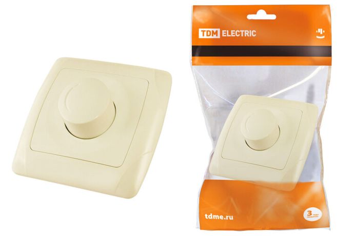 Светорегулятор RL 600 Вт сл. кость "Онега" | SQ1805-0038 TDM