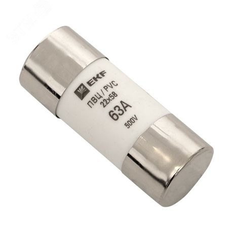 Плавкая вставка цилиндрическая ПВЦ (22х58) 63А PROxima - pvc-22x58-63 EKF pvc-22х58-63