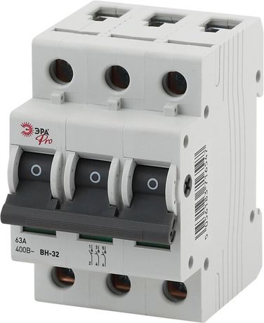 Выключатель нагрузки модульный (мини-рубильник) Pro NO-902-90 ВН-32 3P 63A (4/60/1260) | Б0031914 ЭРА