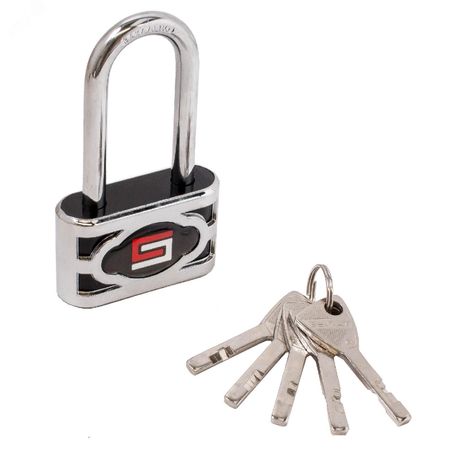 Замок навесной БУЛАТ ВС 3-П60-01 ПЛ стальной 5кл. d=8мм - 13653 ПТК