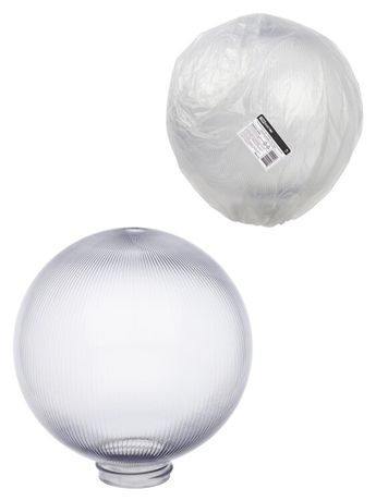 Рассеиватель шар ПММА 250 мм прозрачный призма (резьба А 85) | SQ0321-0246 TDM