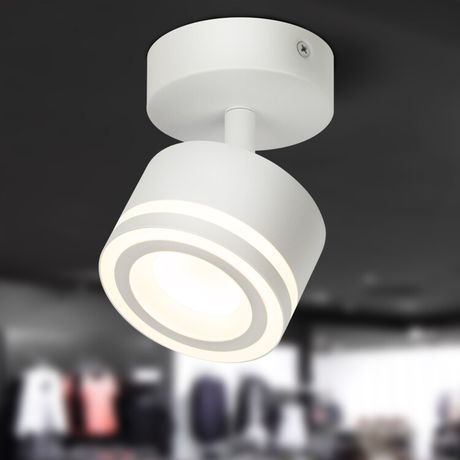 Светильник настенно-потолочный спот OL52 WH под лампу GX53 белый IP20 | Б0059806 ЭРА