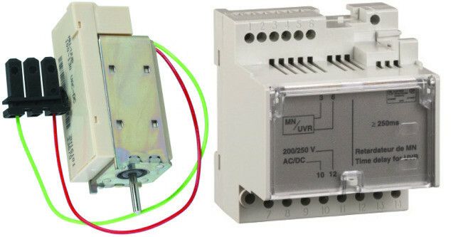 РАСЦЕПИТЕЛЬ MN + ЗАМЕДЛИТЕЛЬ: ПО 230V AC | SPA-MNR2A SE APC