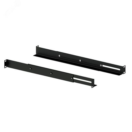 Направляющие регулируемые для шкафов глубиной 600мм. черные - SH 1011.900 SYSMATRIX