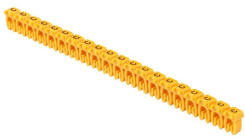 Маркер открытого типа KE 0,75-1,5мм2 символ 'C' (200шт/упак) IEK - UMK-KE1-C