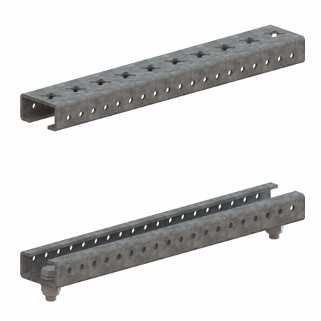 Комплект реек для установки главной шинной системы, 425мм | 307628 КЭАЗ