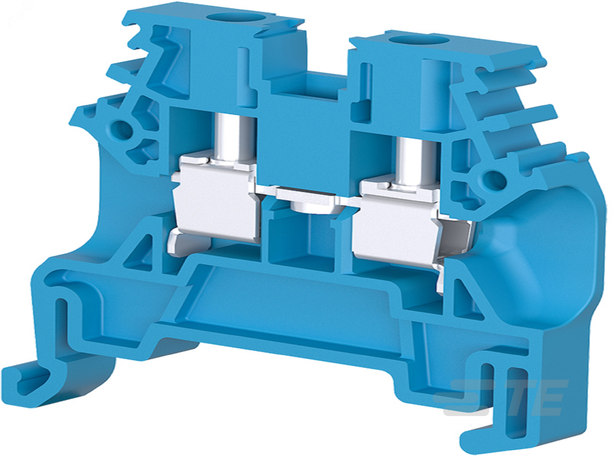 Клемма C2.5/5.N винтовая, 2,5 мм, синяя, ширина 5 мм - 1SNL605020R0000 TE Connectivity ОУЭО