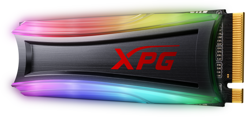 Накопитель твердотельный AS40G-512GT-C SPECTRIX S40G RGB SSD 512GB 3D TLC M.2 (2280) PCIe Gen 3.0х4NVMe R3500/W1900 TBW 320 ADATA 1000599296 A-DATA