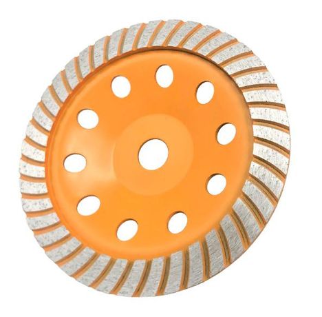 Чашка алмазная зачистная, 180 мм, Турбо | 73/10/3/10 ВИХРЬ