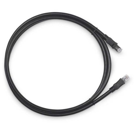 РЕ внешний 5м - 10141c Патч-корд PC-ARM-FTP-RJ45-Cat.6a-5m-PE F/UTP категория 6a 2xRJ45/8p8c экранированный армированный гофрированной стальной лентой черный Cabeus
