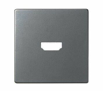 Накладка для розетки HDMI цвета матовый титан S82 Concept | 8201094-096 Simon