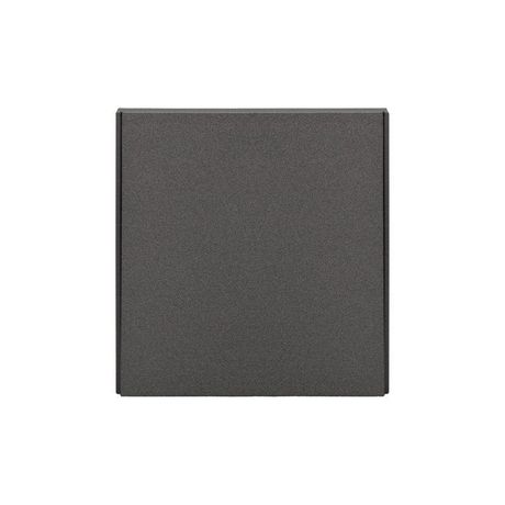 Выключатель проходной (переключатель) 1-кл. СП STRONG MIELE 10А графит Kranz KR-78-0708-6