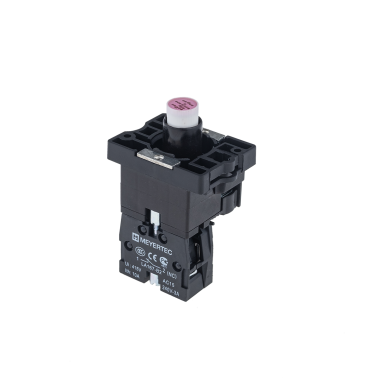 Основание с модулем подсветки, 1NO блок-контакт, белый, 24V AC/DC, пласт. MTB2-EW611 | 43319 ОВЕН