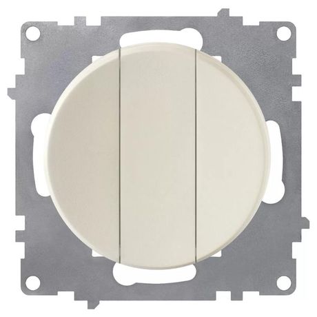 Выключатель 3-кл. СП Florence 10А IP20 механизм беж. (1E31901301) OneKeyElectro 2172803 ССТ