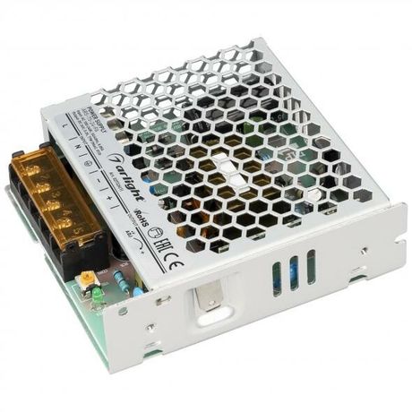 Блок питания ARS-75-24-FA (24V, 3.2A, 77W) (ARL, IP20 Сетка, 3 года) - 027326(1) Arlight