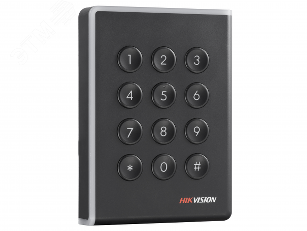 Считыватель Mifare карт с механической клавиатурой Частота считывания 13.56МГц | DS-K1108AMK Hikvision 302917287