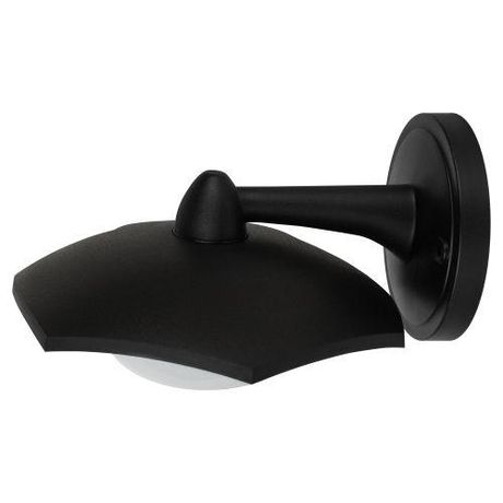 Светильник садово-парковый ДБУ 07-8-007 Дели 5 черный 6 гранный IP44 светодиодный 8Вт 3000K | Б0064316 ЭРА