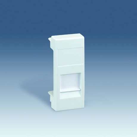 Адаптер на 1 RJ45(12) коннектор 75528; 75540; 75541; 75544-39 узкий защ. шторки Simon82 Centralizations сл. кость 82585-61