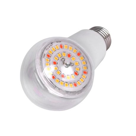 Лампа светодиодная LED-A60-15W/SPFB/E27/CL PLP30WH 15Вт A60 грушевидная прозрачная для растений спектр фотосинтеза (упак. картон) Uniel UL-00007405