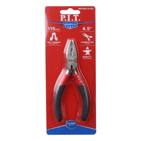 Плоскогубцы комбинированные мини, 115 мм - HPLR06-0115C PIT