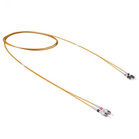 Оптический коммутационный шнур Duplex ST-UPC/ST-UPC, 50/125 OM2, 3 м | RNPC50DSS3 DKC ДКС