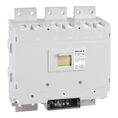 Выключатель автоматический ВА55-43-340010-1600А-690AC-УХЛ3-РЕГ| 245991 | КЭАЗ