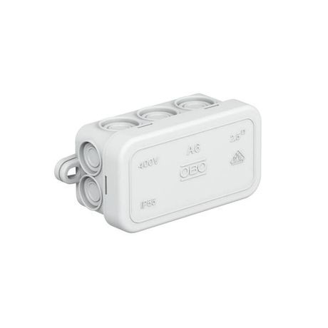 Коробка распределительная 80х43х36мм IP55 A6 10 кабельн. вводов OBO 2000001 Bettermann