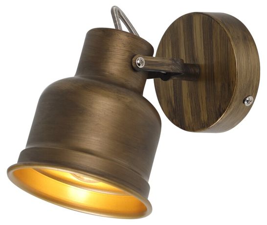 Светильник настенно-потолочный спот Inessa 7035-701 поворотный 1 х Е27 40 Вт | Б0052447 Rivoli ЭРА