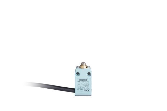 Выключатель концевой быстрого переключения линейный 1-но направленный с пластмас. консолью и стальным плунжером (1НО+1НЗ) EMAS L61K13PUM211