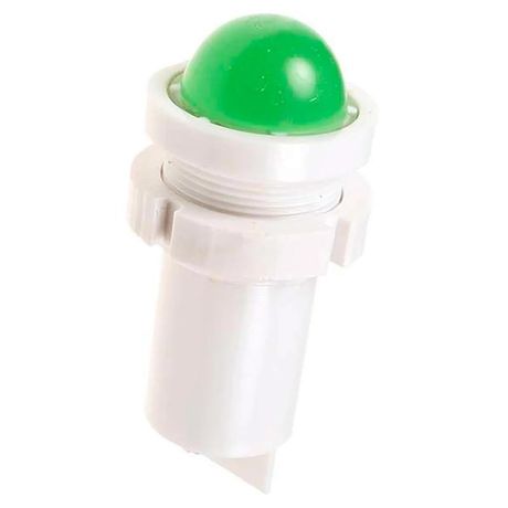 Лампа светодиодная СКЛ-14Б-Л-2-24(Р) с порогом срабатывания 10В 24В 50Гц/пост. диаметр посадочного отверстия 22мм УХЛ2.1 зел. Реле и Автоматика A8021-82693041