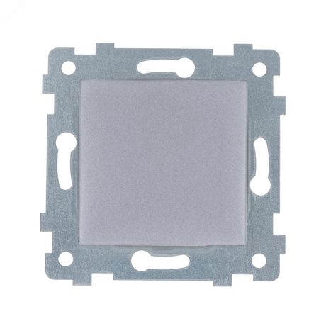 Мария Механизм выключателя одноклавишного скрытой утановки С110-437 Алюминий - 110057 Кунцево