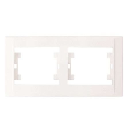 Рамка 2-м Defne горизонт. бел. Makel 42001702
