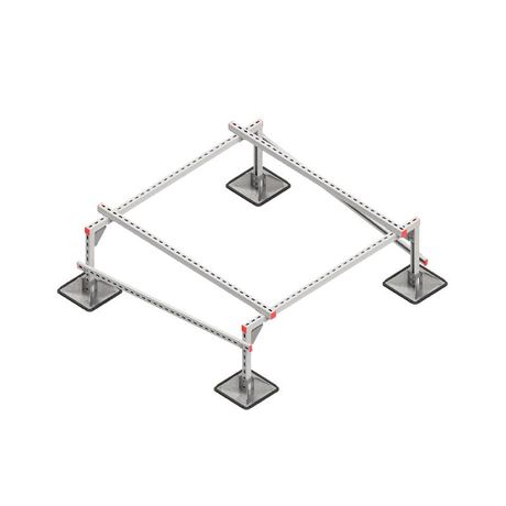 Конструкция опорная для установки оборудования TECHNORAPTOR STEELFOOT 1500х1500 тип 1 HD КМ TR0322 КМ-Профиль