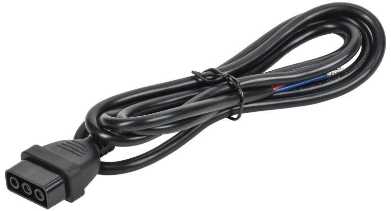 Кабель питания PRO 1,5м черный для светильника светодиодного линейного 1020 и 1022 - LTP-DCKD-KP-D15-K02 IEK