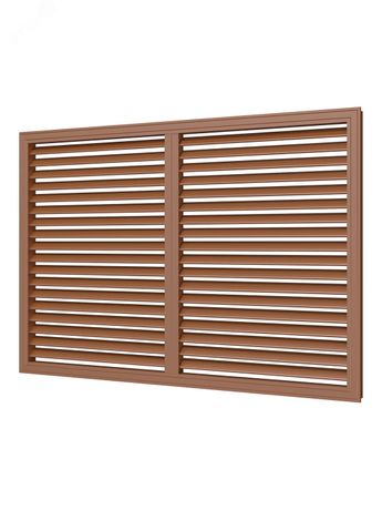 Экран радиаторный из ПВХ профиля 600х900, цвет Вишня - П6090Р ЭРА 4632