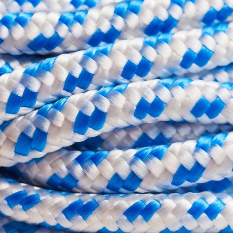 Шнур полипропилен 16-и прядей с сердечником цветной 6,0мм (300м) - 140309 Tech-KREP