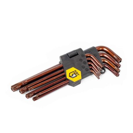 Набор ключей TORX КТ-9-S2 (Т10-Т50) серия KBT-PROFESSIONAL - 82178 КВТ