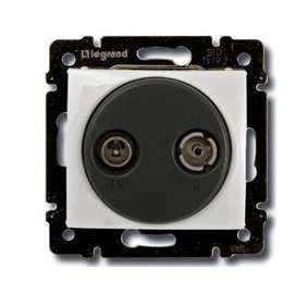 Механизм розетки TV-FM СП Valena оконечная 10дБ сл. кость Leg 695620 Legrand