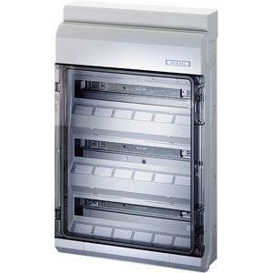 Бокс ОП IP54 для мод. автомат. 54мод. сер. с прозр. дверью KV 3554 HENSEL 6100230
