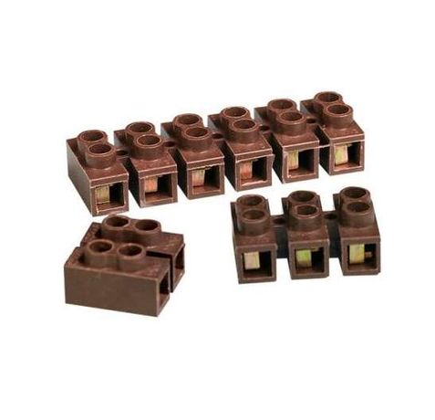 Колодка клеммная 3х3кв.мм 10А термопласт IP20 кор. БЕЛТИЗ СОВ-2.5-006 Bylectrica